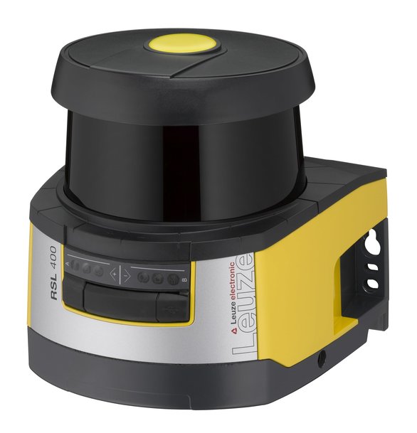 La navigation en toute sécurité avec le scanner laser de sécurité RSL 400 de Leuze electronic